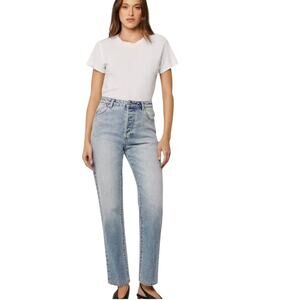 Rolla's Original High Rise Straight Leg Jeans Light Wash Women's 27